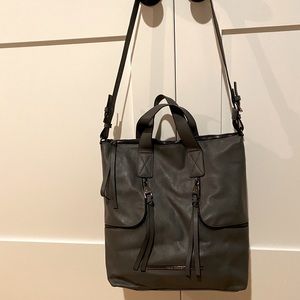 Steve Madden Slate Grey Shoulder Bag Purse NWT